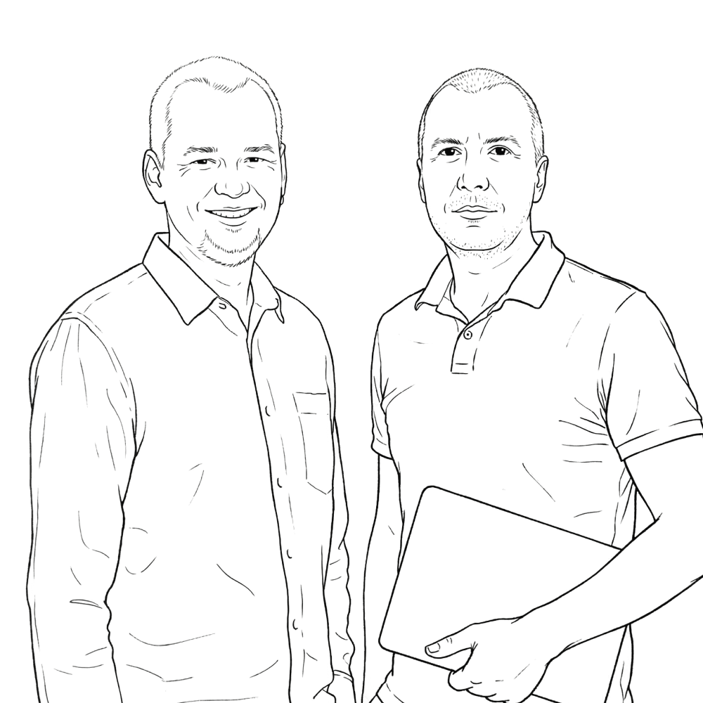 Anton Kolesnik and Alexey Martynov